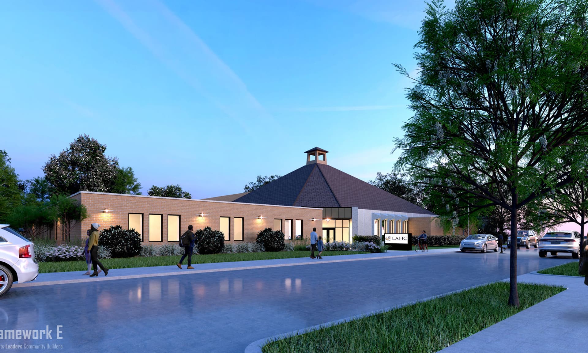 LAHC Workforce Education Center — Community Development in Dearborn, MI, designed by Framework E, a Detroit architecture firm