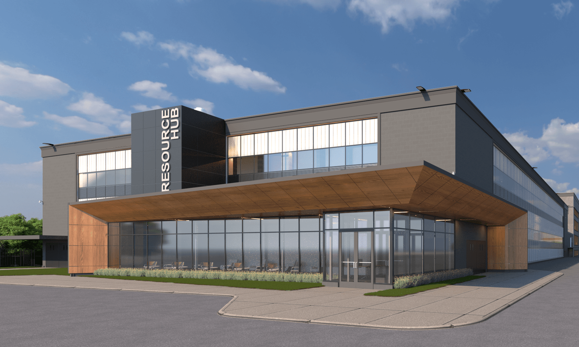 Straight Gate Resource Hub — Nonprofit in Detroit, MI, designed by Framework E, a Detroit architecture firm