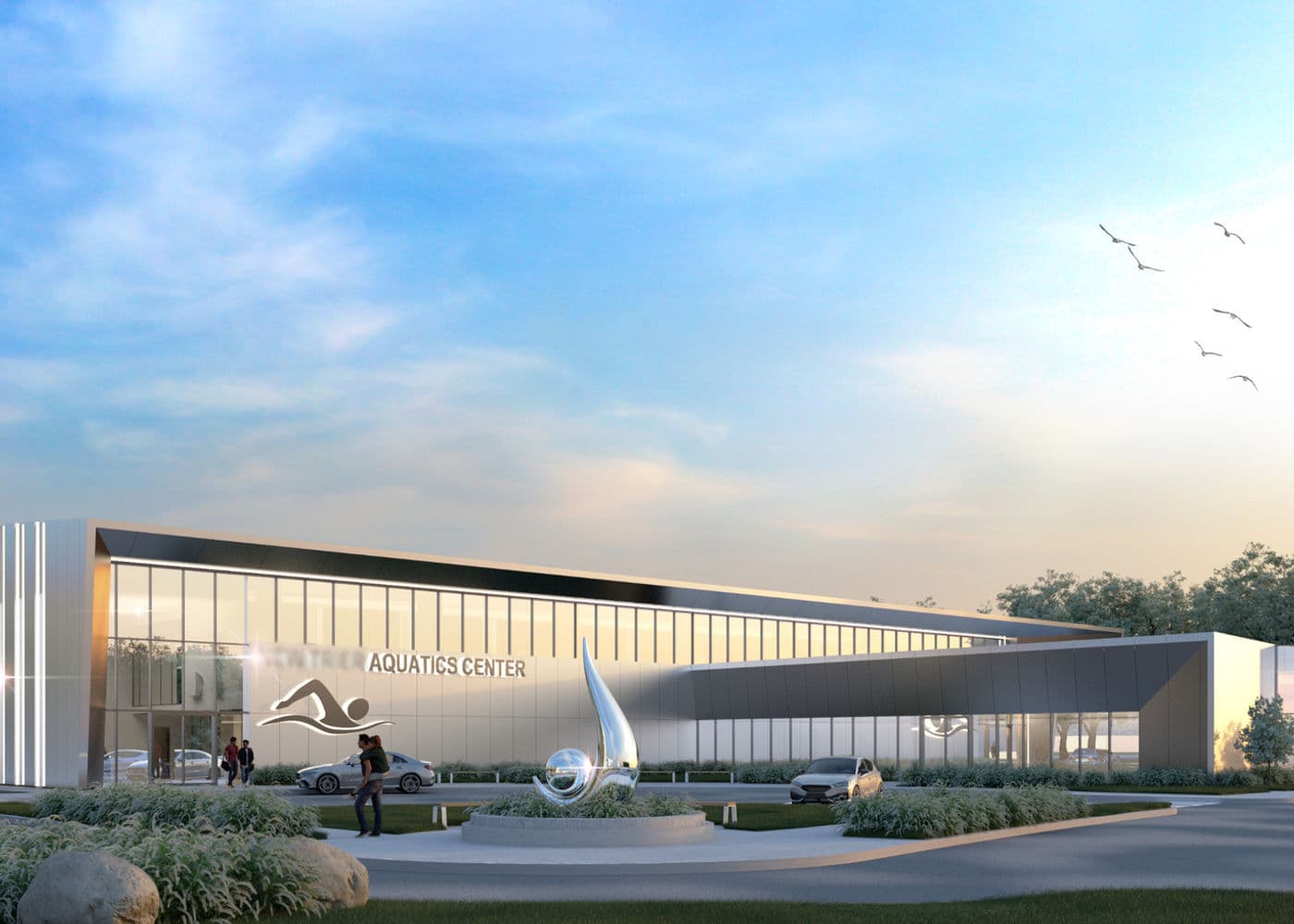 Confidential Aquatic Center by Framework E