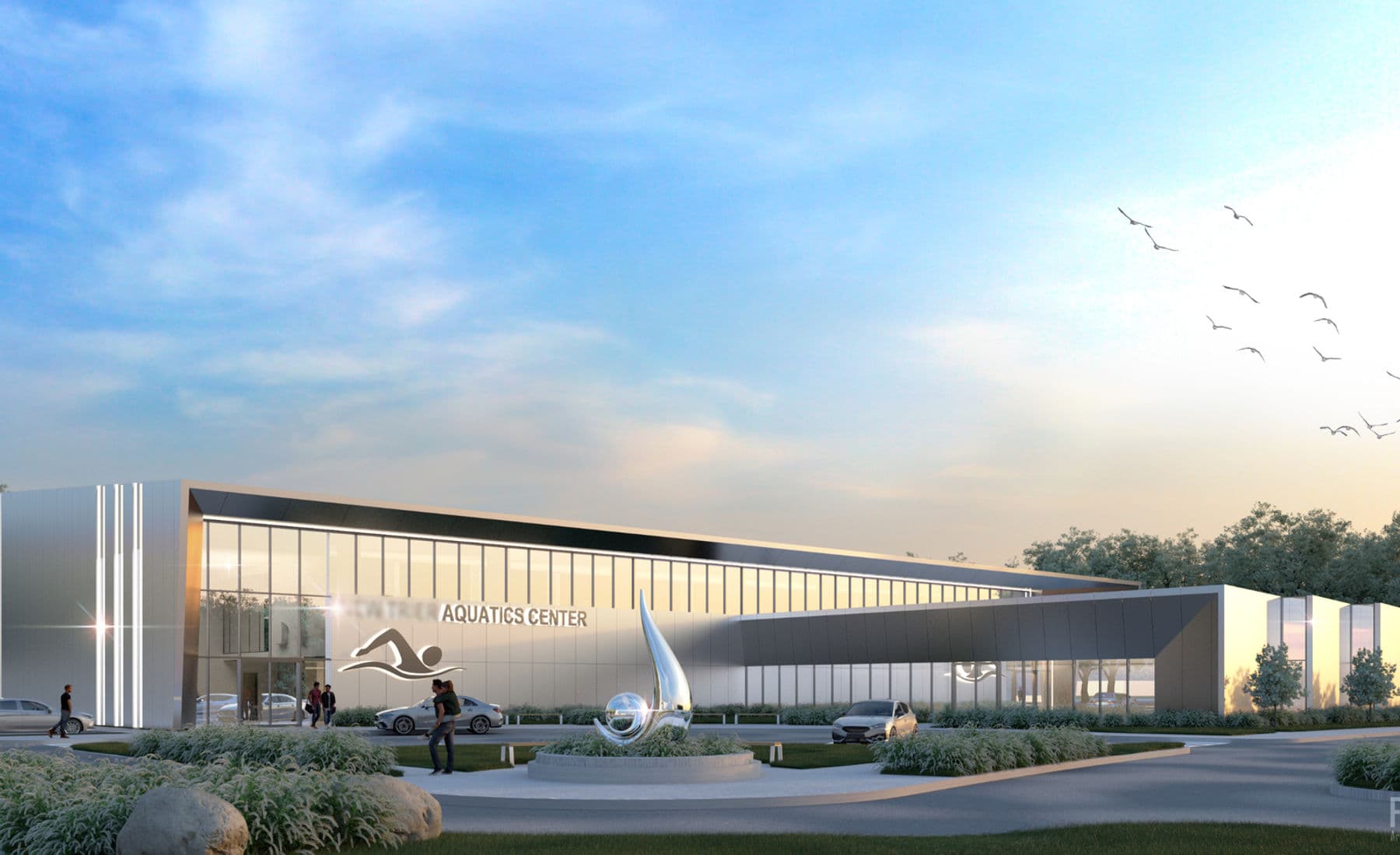 Confidential Aquatic Center, Sports Recreation in Illinois by Framework E — view 1 of 8