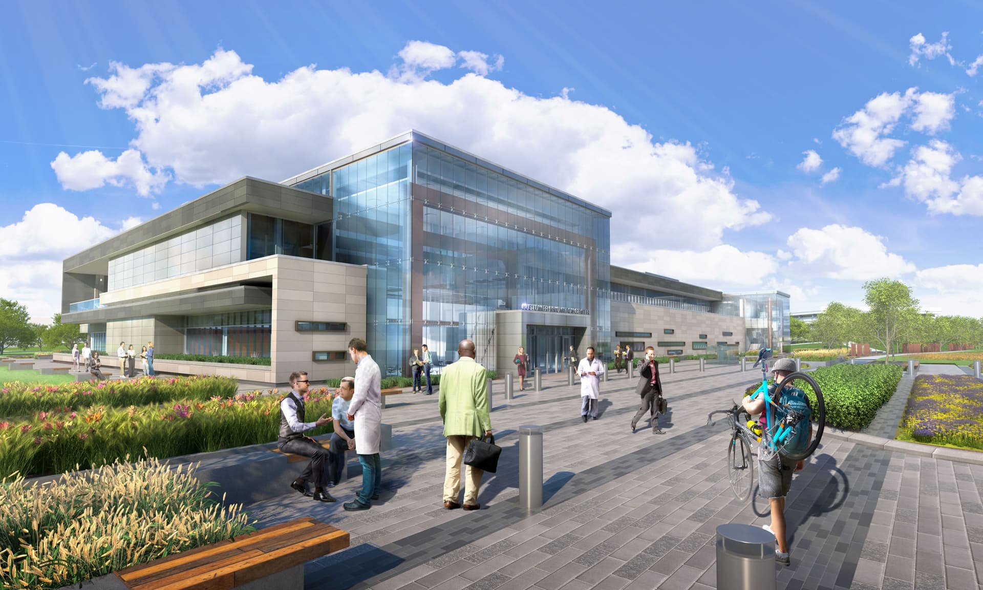 DOW Customer Innovation Center — Commercial in Auburn, MI, designed by Framework E, a Detroit architecture firm