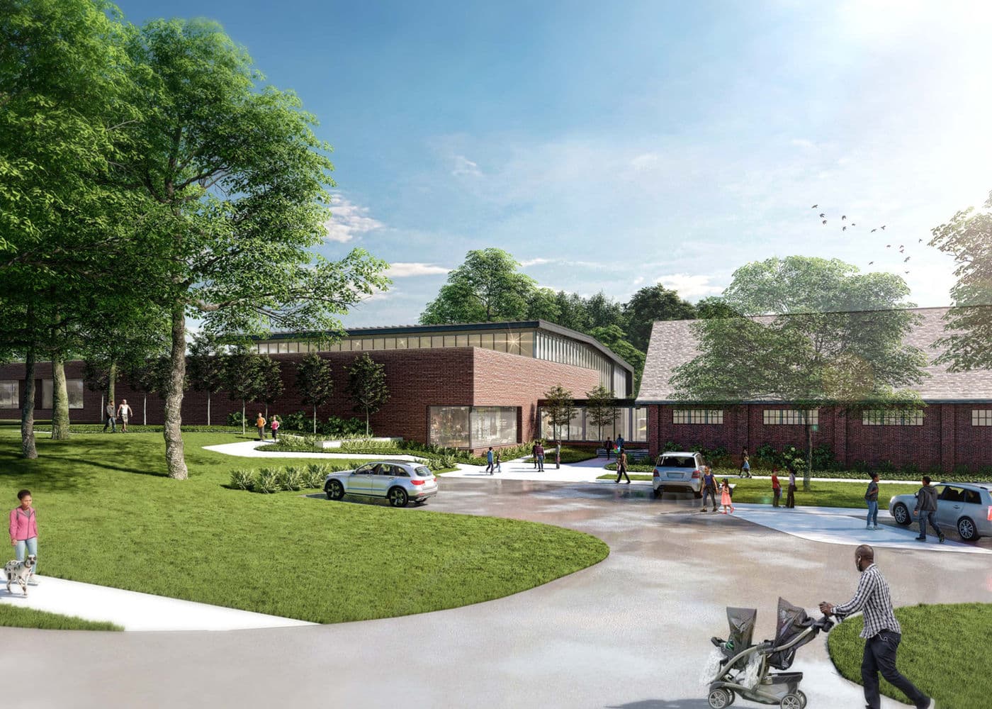 Brennan Recreational Center by Framework E
