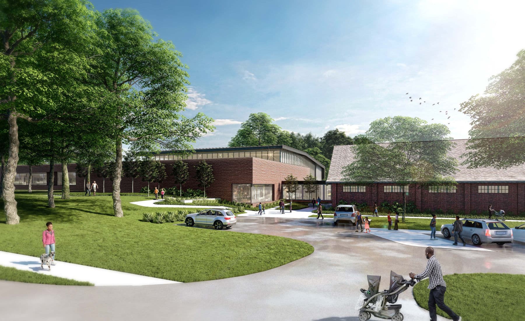 Brennan Recreational Center, Municipal in Detroit, MI by Framework E — view 1 of 3