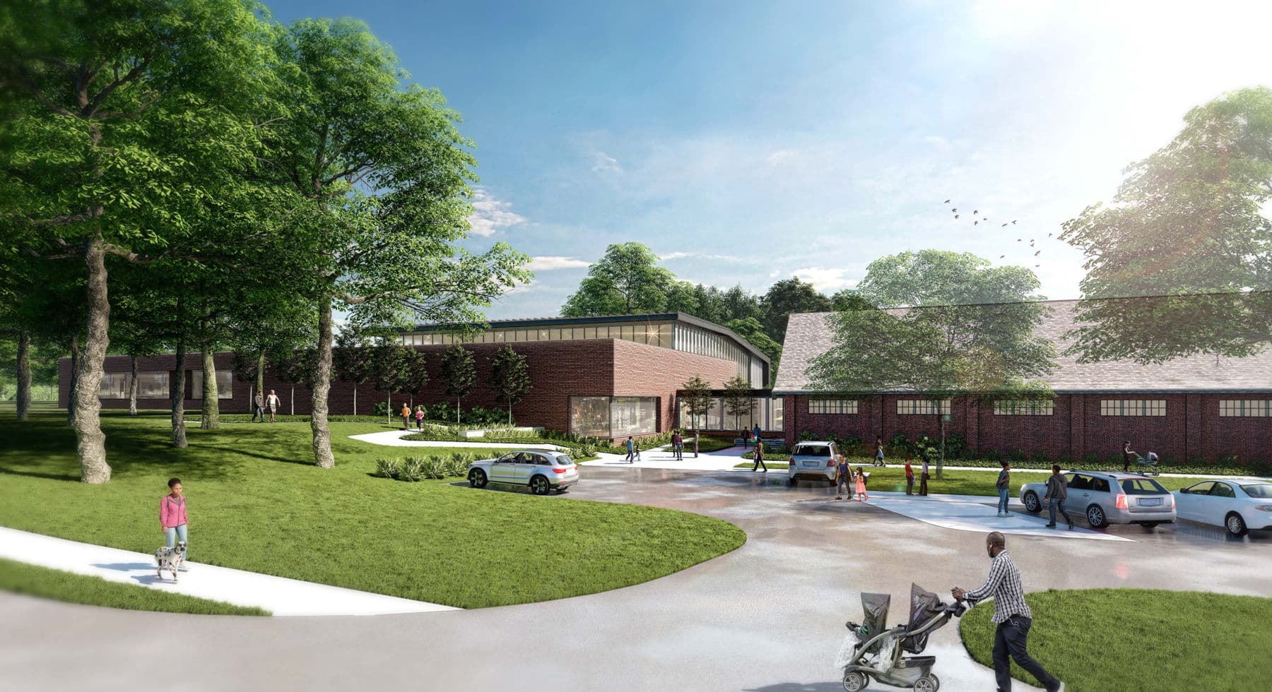 Brennan Recreational Center, relevant community recreation center architecture work by Framework E