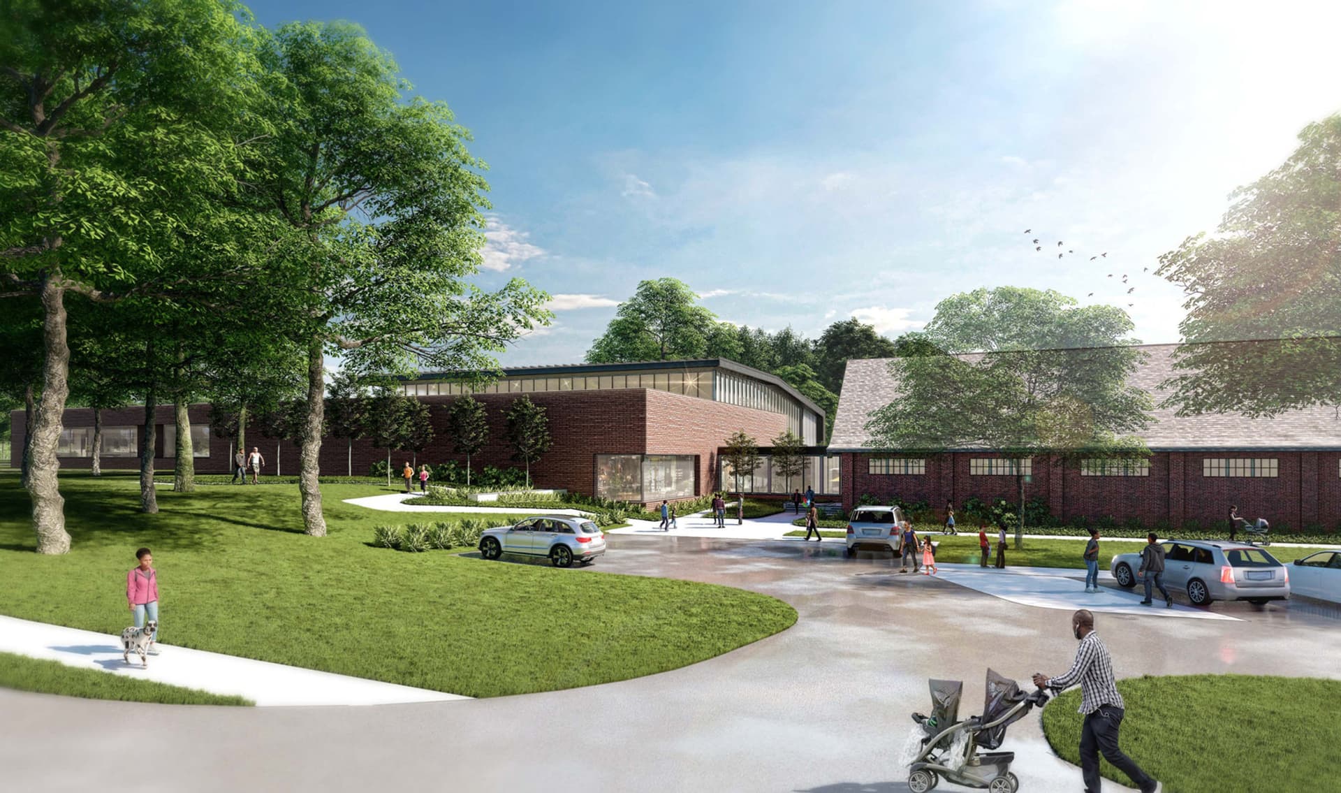 Brennan Recreational Center demonstrating integrated design
