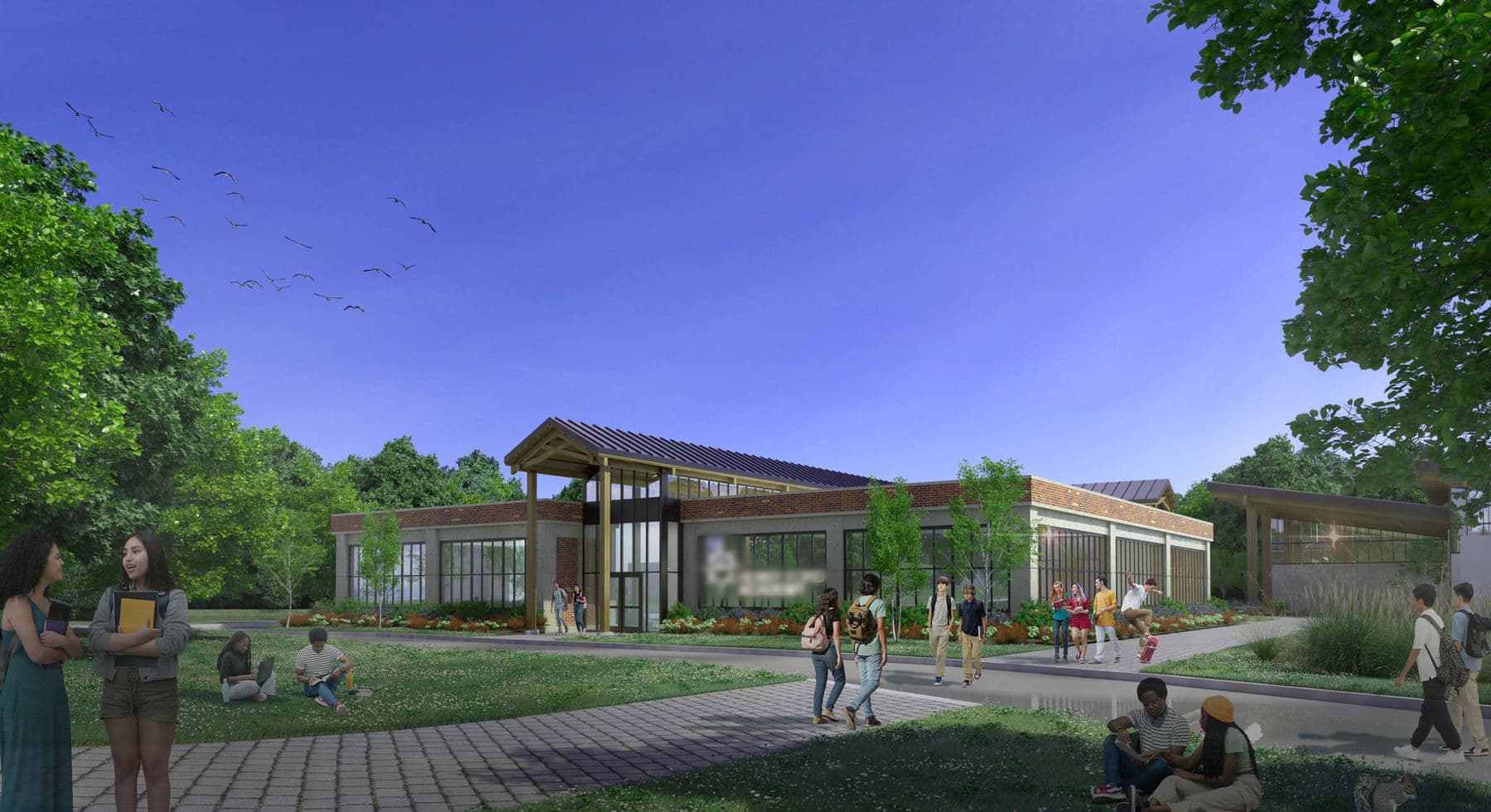 Confidential Detroit Charter School, relevant school district facility planning and construction work by Framework E
