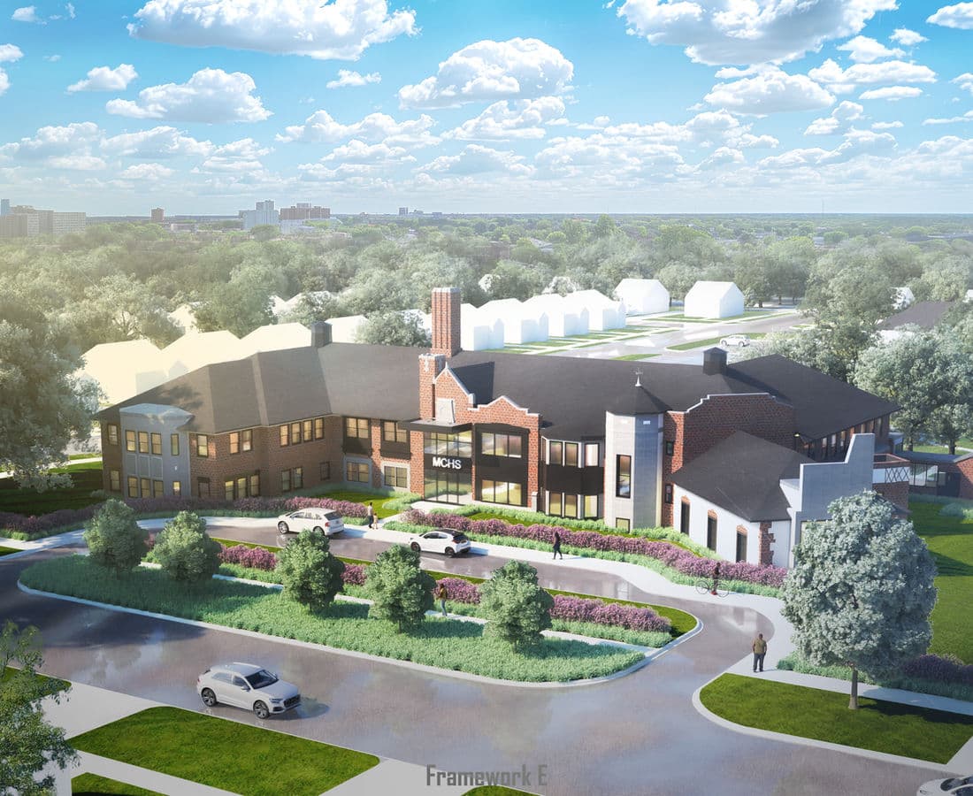 MCHS Center for Pediatric Health and Wellness, Nonprofit in Detroit, MI by Framework E — view 2 of 3