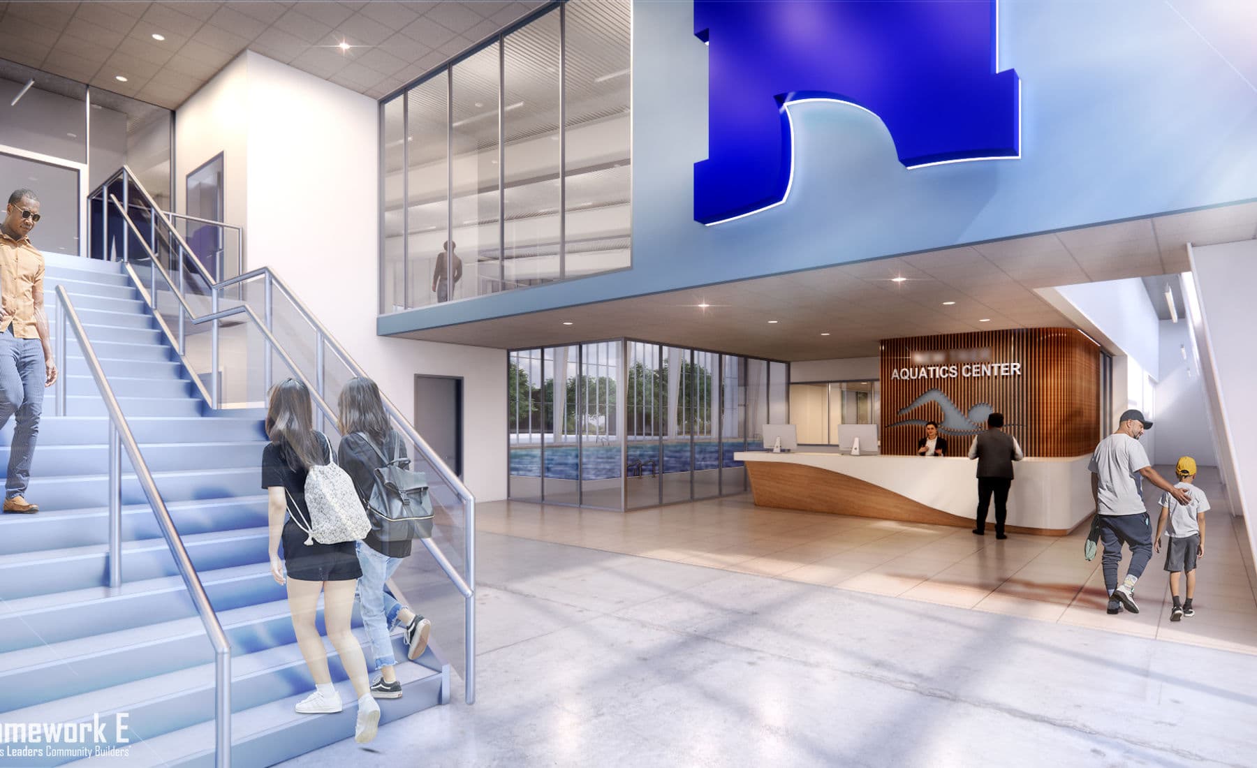 Confidential Aquatic Center, Sports Recreation in Illinois by Framework E — view 4 of 8