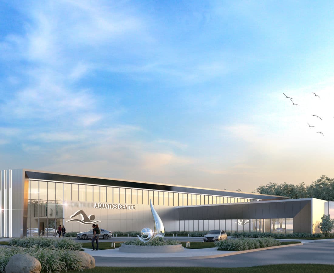 Confidential Aquatic Center, Sports Recreation in Illinois by Framework E — view 2 of 8
